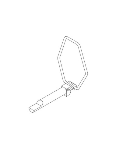 Pasador de Seguridad, Ø pasador8mm x 57mm