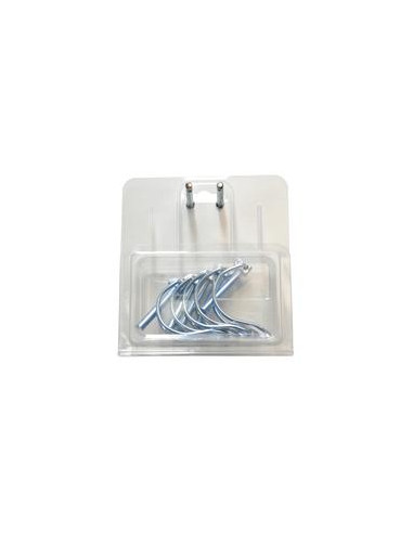 Pasador Pera Centro de Eje, Ø pasador6mm x 40mm (5 pzas. Blister)