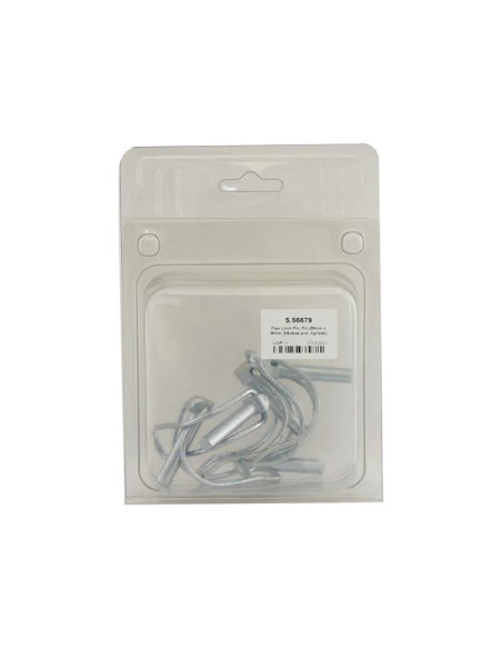 Pasador Pera Centro de Eje, Ø pasador8mm x 38mm (5 pzas. Blister)