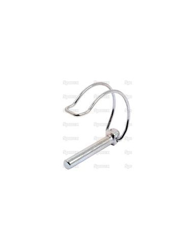 Pasador Pera Centro de Eje, Ø pasador8mm x 45mm
