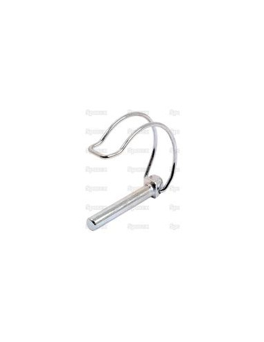 Pasador Pera Centro de Eje, Ø pasador8mm x 60mm