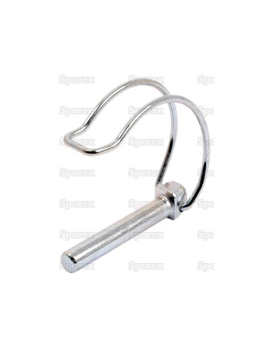 Pasador Pera Centro de Eje, Ø pasador8mm x 60mm