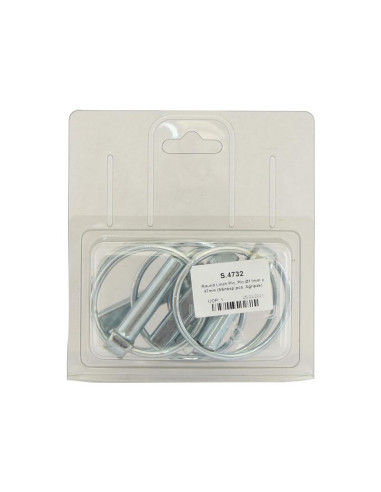 Pasador Pera, Ø pasador11mm x 47mm (5 pzas....