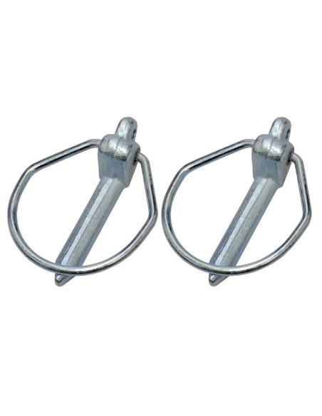 Pasador Pera, Ø pasador12mm x 52mm (2 pzas. Blister)