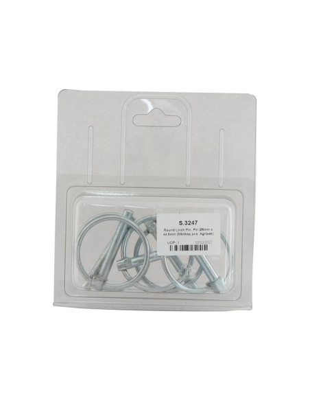 Pasador Pera, Ø pasador6mm x 44.5mm (5 pzas. Blister)