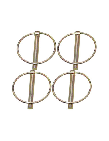 Pasador Pera, Ø pasador9.5mm x 70mm (4 pzas....