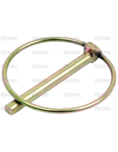 Pasador Pera, Ø pasador9.5mm x 80mm