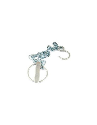 Redondo Conjunto Pasador Pera, Cadena y Gancho, Ø pasador11mm