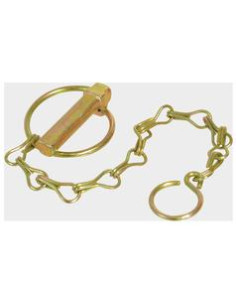 Redondo Conjunto Pasador Pera, Cadena y Gancho, Ø...