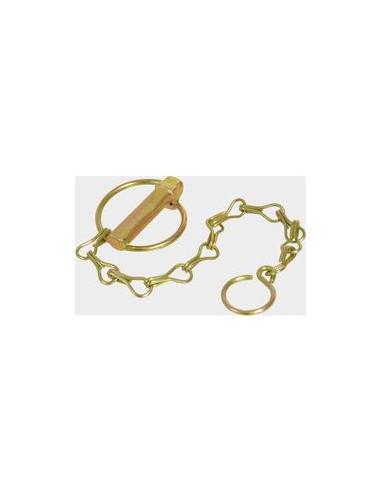 Redondo Conjunto Pasador Pera, Cadena y Gancho, Ø pasador11mm