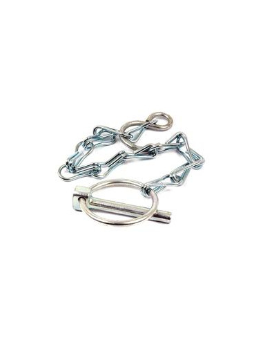 Redondo Conjunto Pasador Pera, Cadena y Gancho, Ø pasador6mm