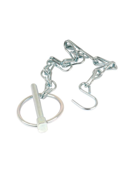 Redondo Conjunto Pasador Pera, Cadena y Gancho, Ø pasador6mm