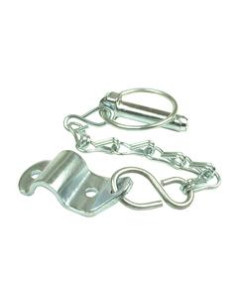 Redondo Conjunto Pasador Pera, Cadena y Soporte, Ø...