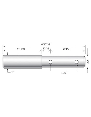 Bulón 19 - 25mm Cat.1/2