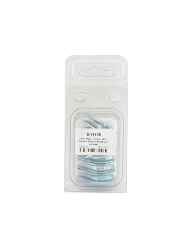 Guardacabo, Ø cable5mm x 40mm (6 pzas. Blister)