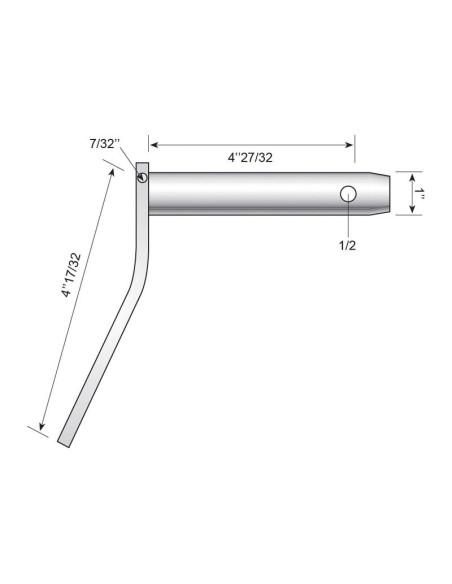 Bulón 25x123mm Cat.2