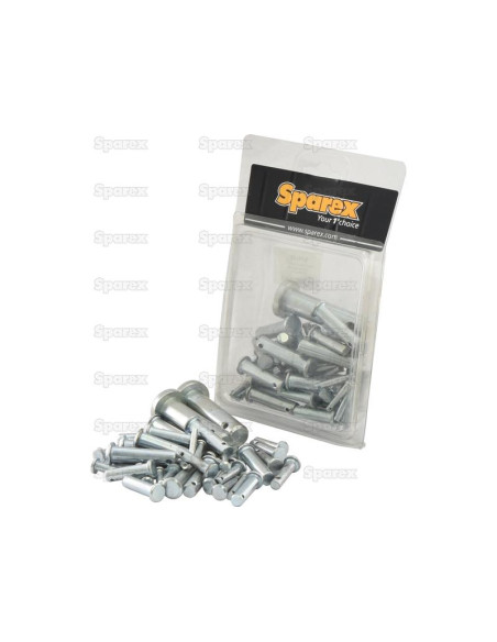 métrica Pasador de horquilla Ø: 4 - 15.7mm (Blister 37 pzas.)