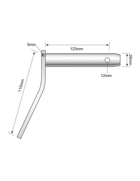 Bulón 28x123mm Cat.2