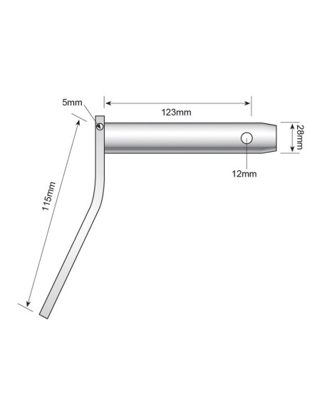 Bulón 28x123mm Cat.2