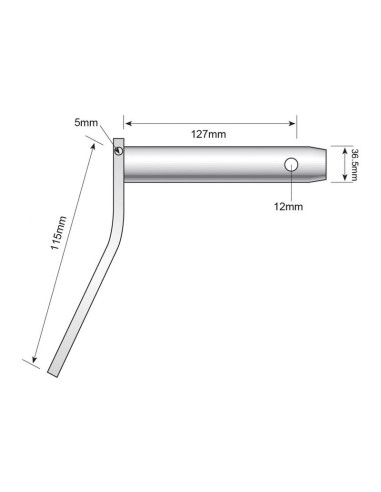 Bulón 36x127mm Cat.3