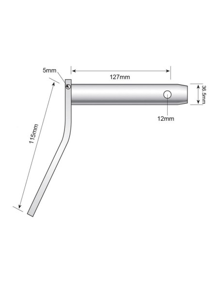 Bulón 36x127mm Cat.3