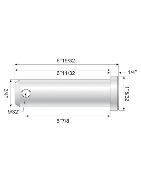 Bulón Cargador 19x149mm Cat.1