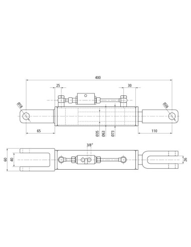 Caja Niveladora Hidráulica (Se suministra con:...
