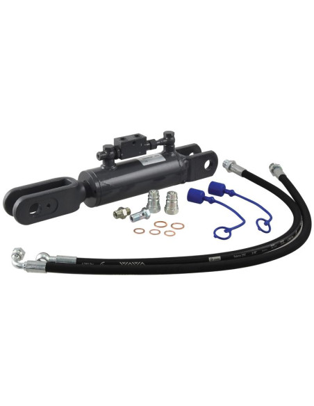 Caja Niveladora Hidráulica (Se suministra con: latiguillos), Mín. Longitud: 440mm, Orificio del cilindro: 63mm.