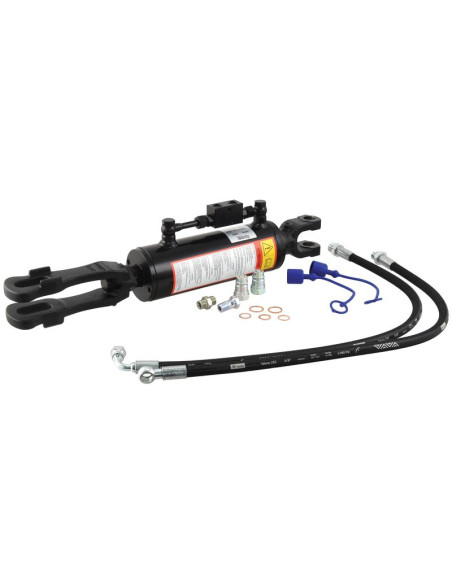 Caja Niveladora Hidráulica (Se suministra con: latiguillos), Mín. Longitud: 620mm, Orificio del cilindro: 90mm.