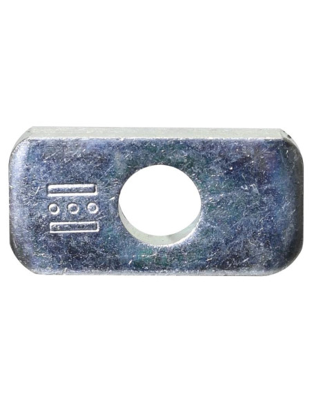 Arandela 40x80mm Ø orificio 22mm