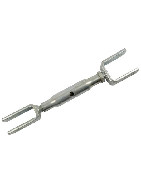 Conjunto Caja Niveladora - Horquilla Agujero Ø 15mm- Horquilla Agujero Ø 15mm - Mín. Longitud:265mm - M16x2 métrica