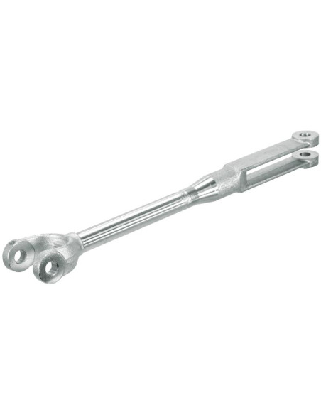 Conjunto Caja Niveladora - Horquilla Agujero Ø 16mm- Horquilla Agujero Ø 16mm - Mín. Longitud:485mm -