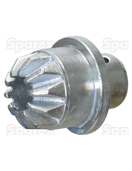 Piñón y arandela del cuadro de nivelación - Estrias: 10