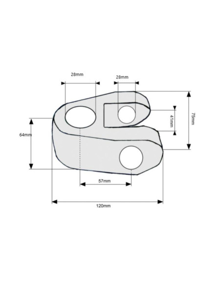 Nudo Tercer Punto - Cat. 28mm