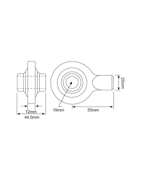 Rótula Para Soldar Tercer Punto (Cat. 1)
