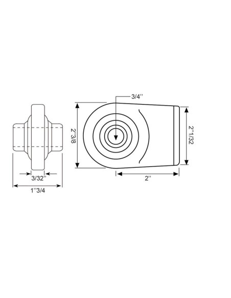 Rótula Para Soldar Tercer Punto (Cat. 1)