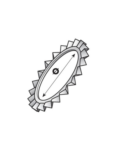 Arandela Externa de Seguridad, 6mm