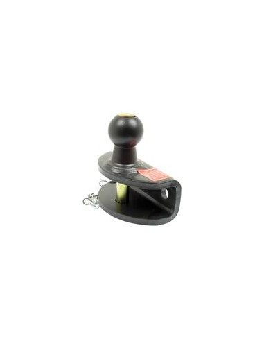 Enganche Doble Remolque 50mm (Negro)