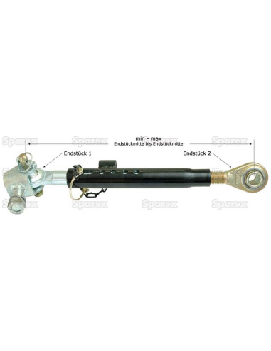 Bulón estabilizador 19x Tamaño de rosca 1 1/8x