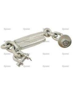 Conjunto Cadena de Seguridad - Grillete Ø16mm - Rosca...