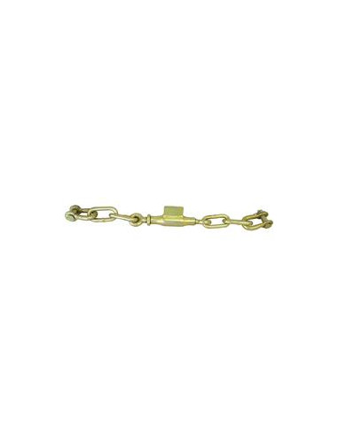 Conjunto Cadena de Seguridad - Grillete Ø19mm - Grillete Ø19mm - Mín. Longitud:826mm - M20x2.5 métrica