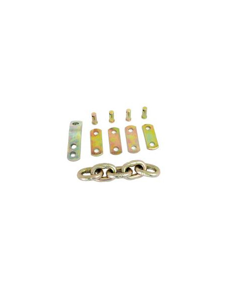 Conjunto Cadena de Seguridad - Número de enlaces: 11 - Ø orificio12.5x62mm