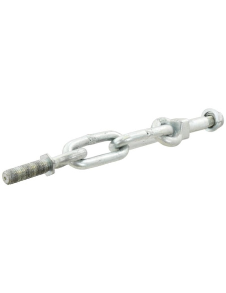 Conjunto Cadena de Seguridad - Número de enlaces: 4 - Ø orificio20x76mm