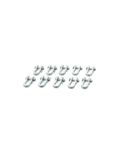 Grillete D, Ø pasador8mm, Anchura de mordaza: 18mm