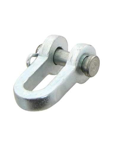 Grillete D, Ø pasador8mm, Anchura de mordaza: 18mm