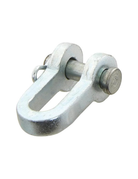 Grillete D, Ø pasador8mm, Anchura de mordaza: 18mm