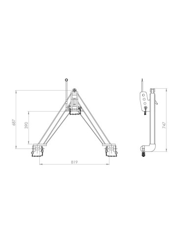 Soporte Enganche Rápido (Cat.2) Homologado