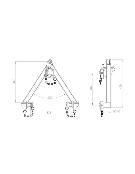 Soporte Enganche Rápido (Cat.Communal) Homologado