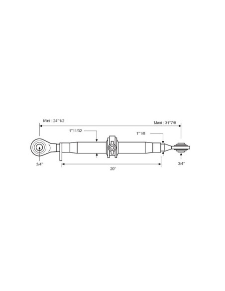 Conjunto Tercer Punto - Doble Rótula