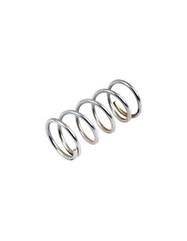 Muelles de Compresión, Ø resorte12.6mm, Ø cable1.25mm, Longitud: 254mm.